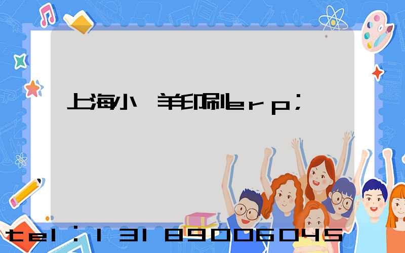 上海小羚羊印刷erp