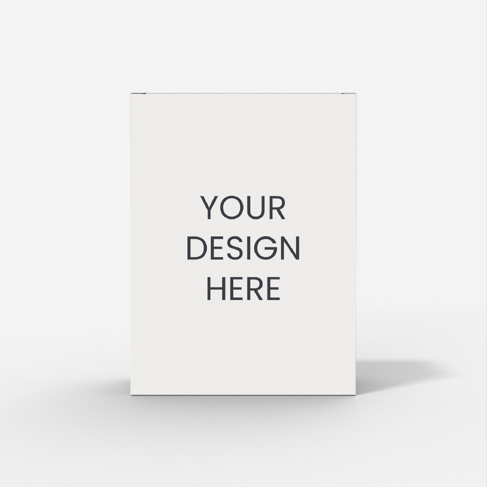 包装盒设计- 反向插锁盒型设计结构图