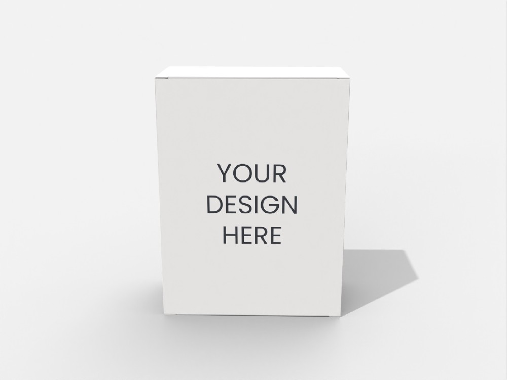 纸盒环保包装盒-飞机式插锁盒型设计结构图