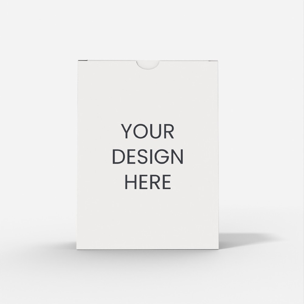 彩印包装- 指扣反向插锁盒型设计结构图