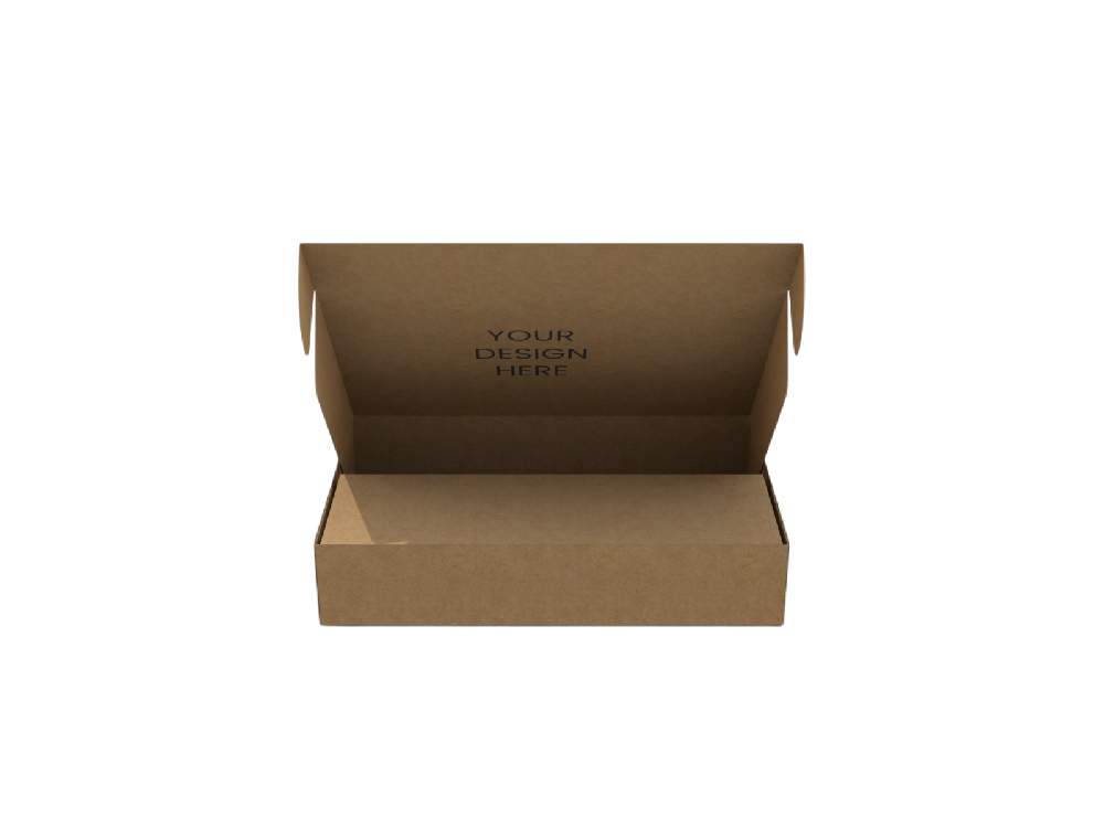 产品包装盒定制-内衬飞机盒型设计结构图